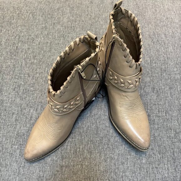 Altar'd State Rynn Women's Ankle Zippered Boots Size 8.5 - Picture 6 of 9